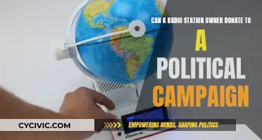 Radio Station Owner's Political Campaign Donations: Legal?
