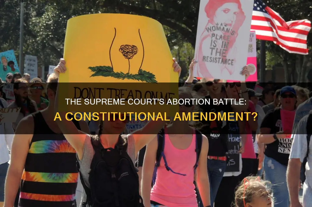 can abortion become a constitutional amendment