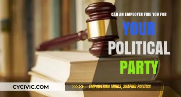 Can Employers Fire You for Your Political Party Affiliation?