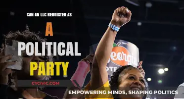 Can an LLC Register as a Political Party? Legal Insights