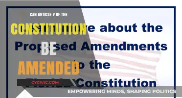 Article V Amendments: Exploring the Constitution's Evolution
