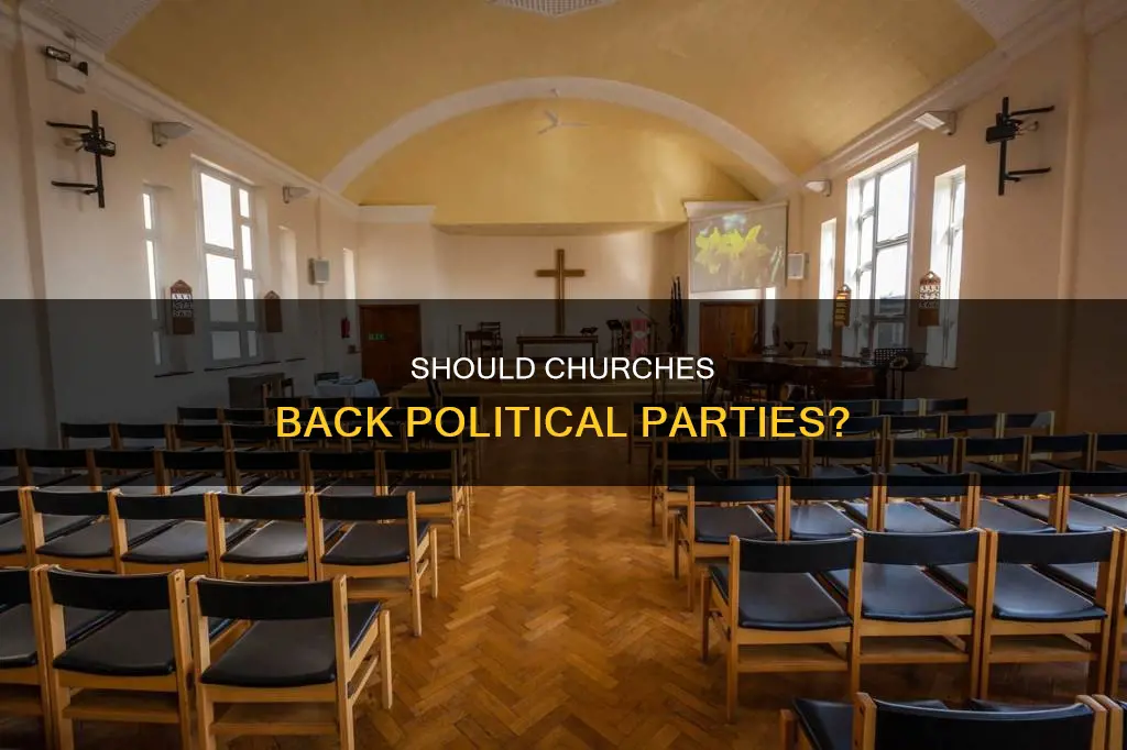 can churches campaign for political parties