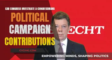 Congressman Campaigns: Can Congress Investigate Their Own?