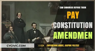 Congressional Pay: Can They Refuse?