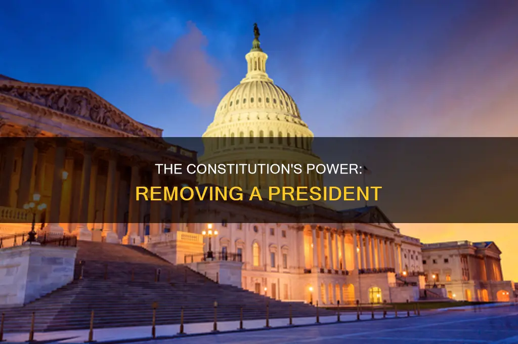 can constitution remove president amend