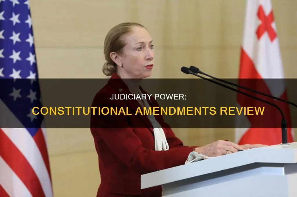 can courts determine constitutionality of amendments