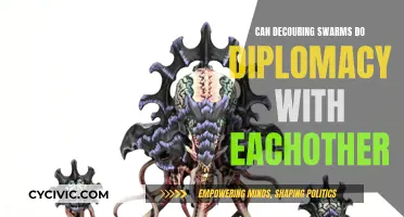 Swarm Diplomacy: Can Decorated Swarms Negotiate?