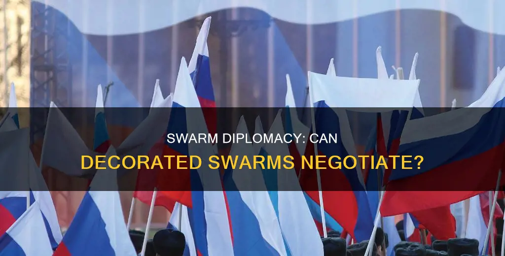 can decouring swarms do diplomacy with eachother