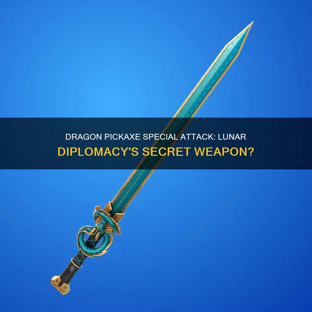 can dragon pickaxe special attack work for lunar diplomacy