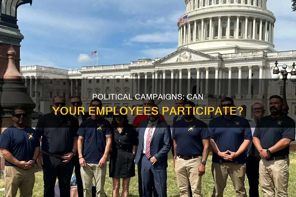 can employees work on political campaigns