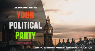 Can Employers Discover Your Political Party Affiliation? Privacy Concerns Explored