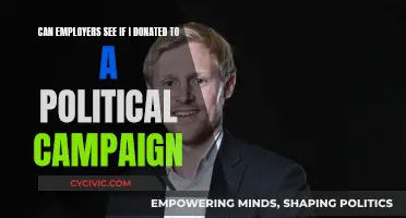 Donating to Political Campaigns: Are Employers Watching?