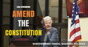 Governors' Powers: Can They Change the Constitution?