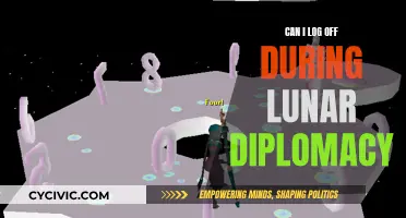 Logging Off During Lunar Diplomacy: Is It Possible?