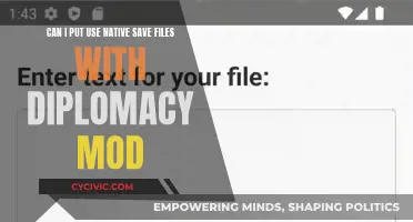 Save Files: Native vs Diplomacy Mod Compatibility