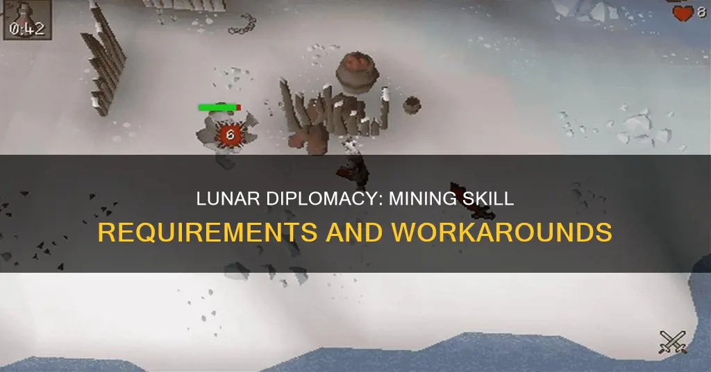 can i start lunar diplomacy without 60 mining