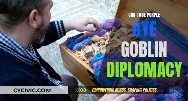 Goblin Diplomacy and Purple Dye: A Powerful Combination?