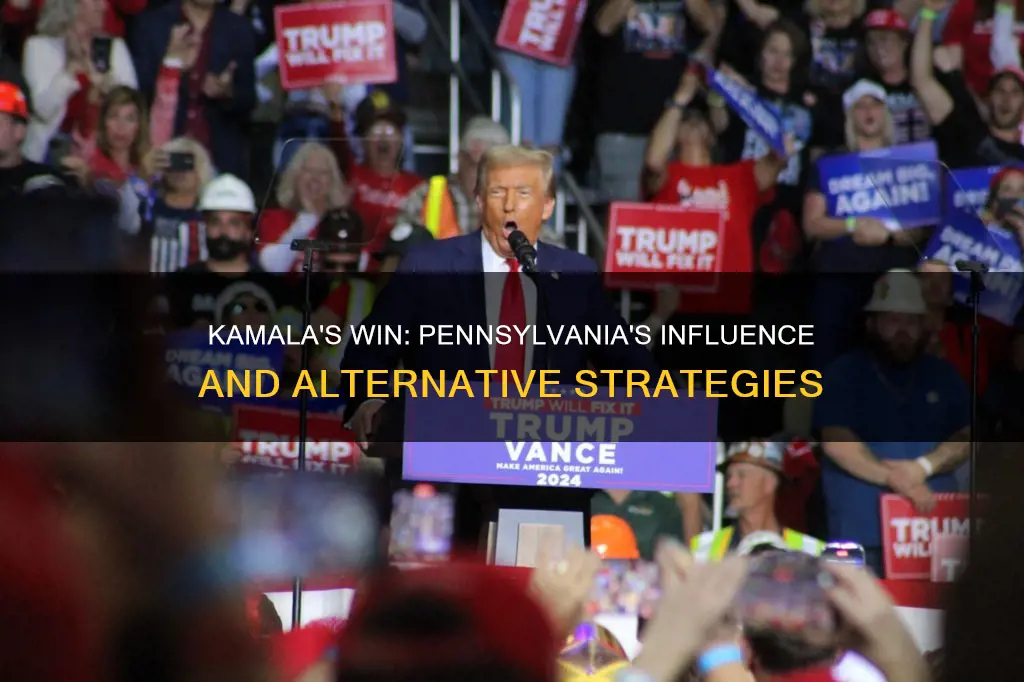 can kamala win without pennsylvania