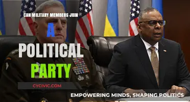 Military and Politics: Can Service Members Join Political Parties?