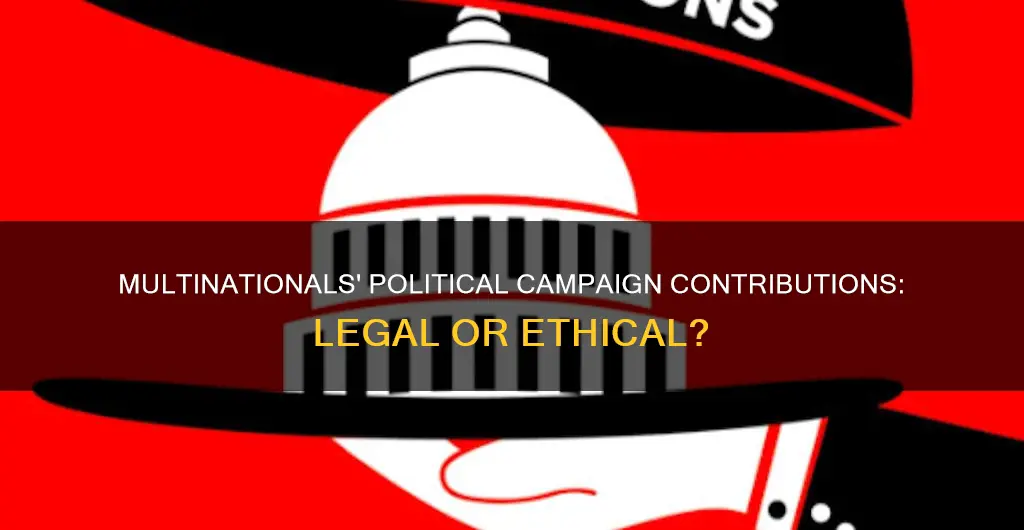 can multinational companies contribute to political campaigns in multu-nations