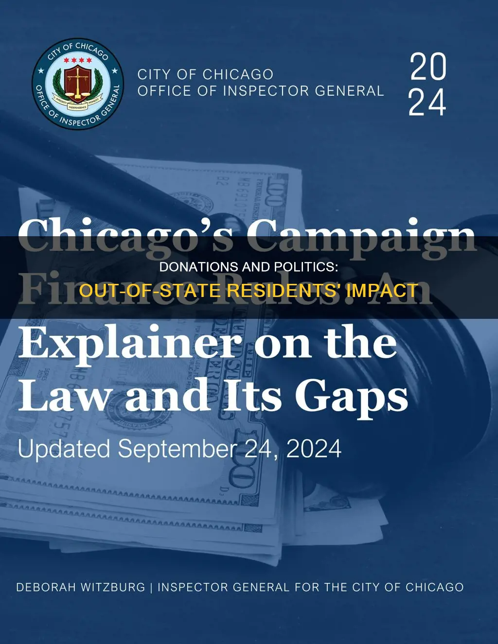 can out of state residents donate to political campaigns