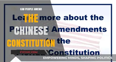 Amending China's Constitution: Can the People Make Changes?