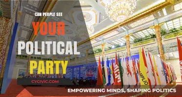 Can Your Political Party Affiliation Be Seen by Others?