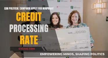 Political Campaigns: Nonprofit Credit Processing Rates?