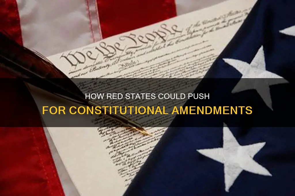 can red states force a constitutional amendment