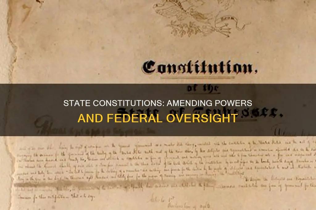 can state constitutions be amended without federal aproval