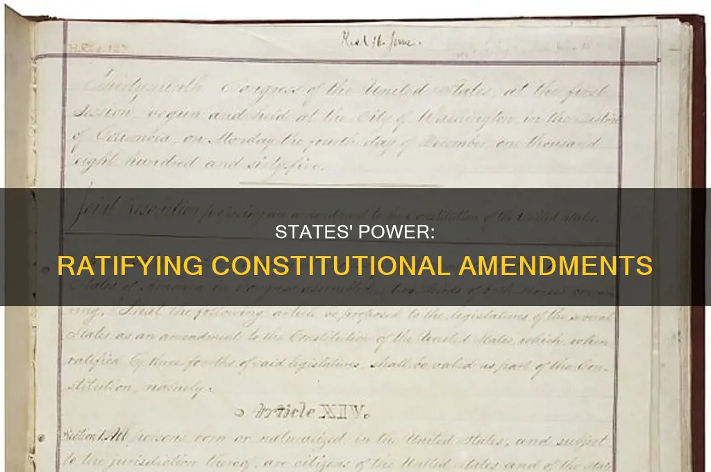can states ratify constitutional amendments
