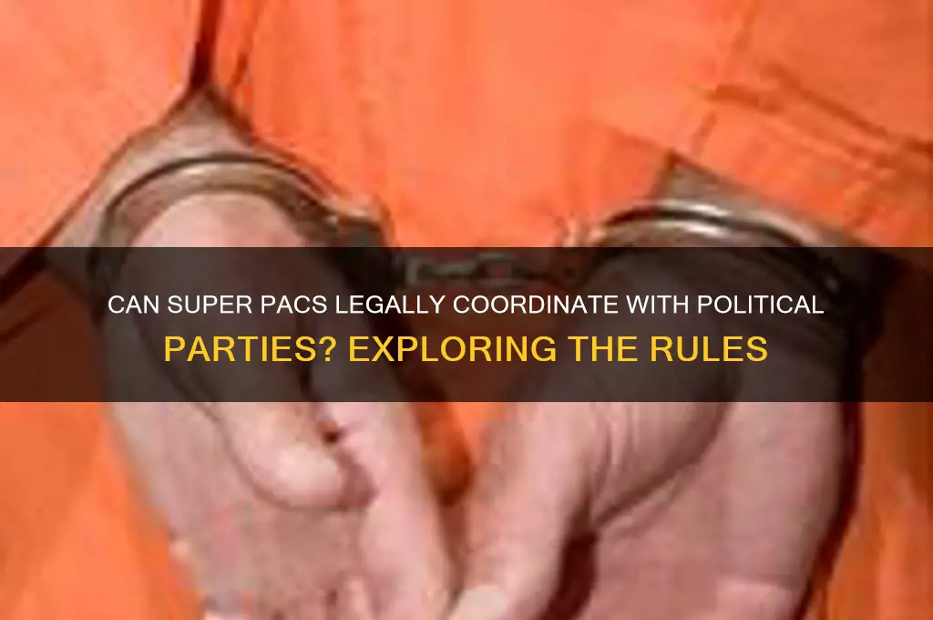 can super pacs talk to political parties