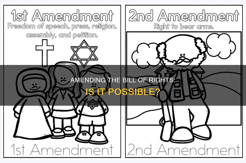 can the bill of rights be amended