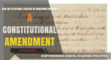 Electoral College: Can It Be Removed Without Amendments?