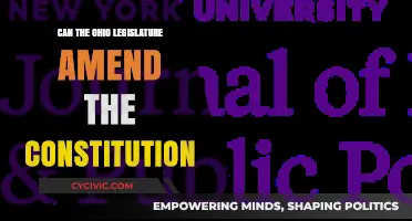Legislative Power: Amending Ohio's Constitution