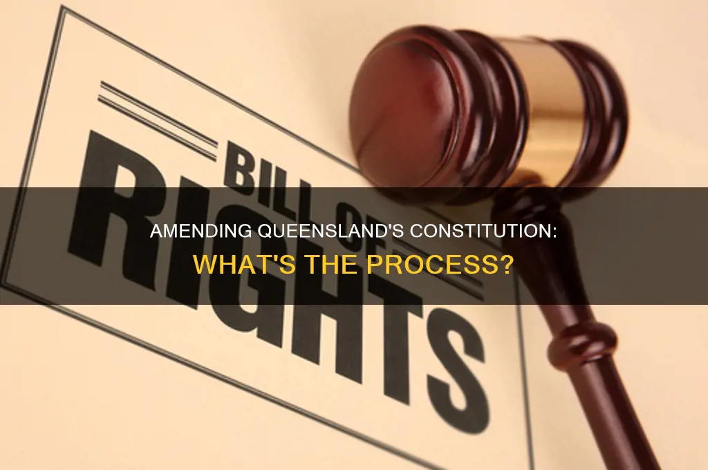 can the queensland constitution be amended