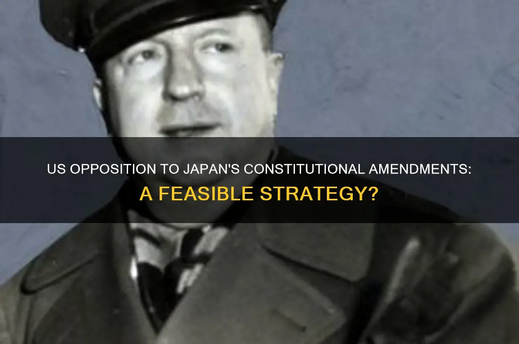 can the usa oppose japan
