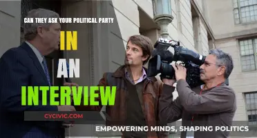 Is Political Affiliation a Fair Interview Question? Legal Insights