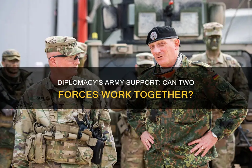 can two armies in diplomacy support each other