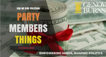 Can Political Party Members Accept Gifts? Ethical and Legal Considerations