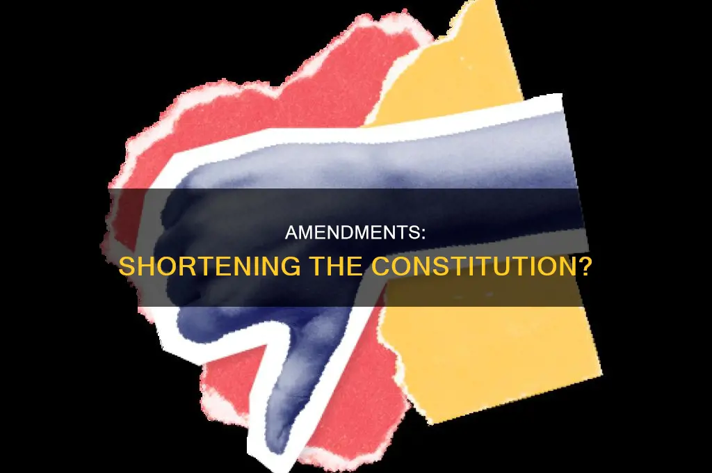 can you abbreviate amendment to the constitution