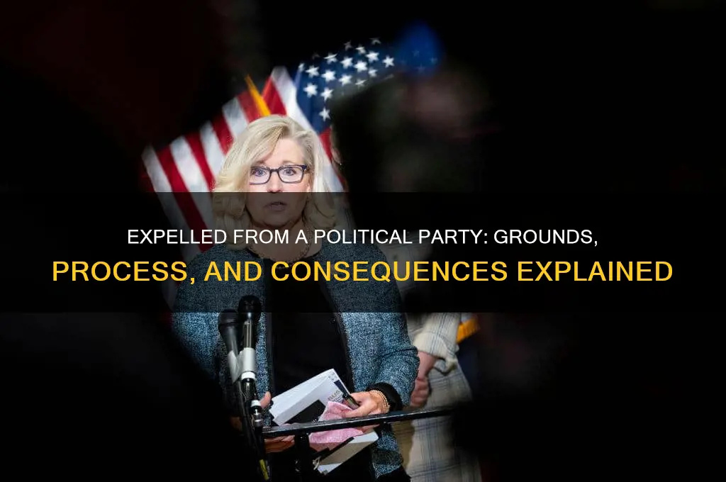 can you be expelled from a political party