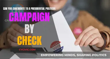 Contribute to a Presidential Campaign: Write a Check?