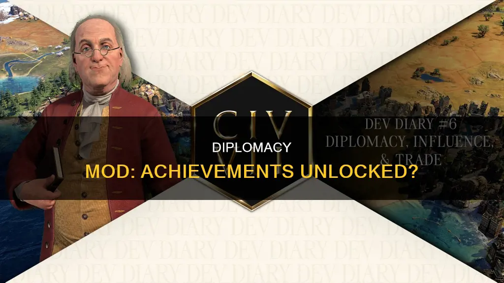 can you get achievments in diplomacy mod