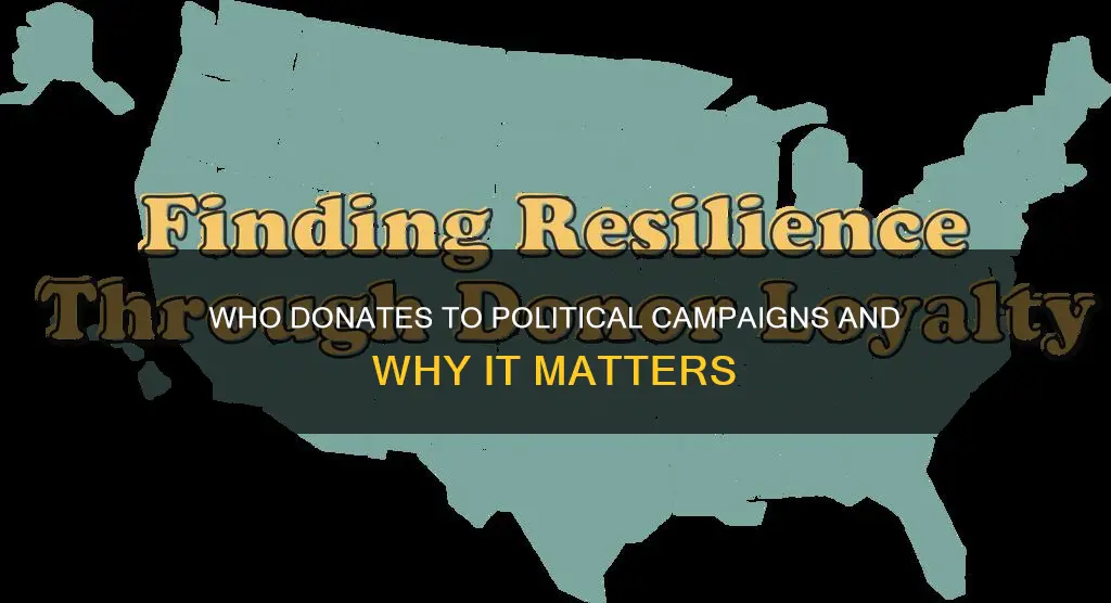 can you know who donates to a political campaign