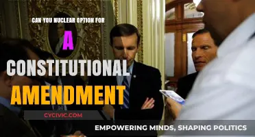 Nuclear Option": Constitutional Amendment's Explosive Potentia