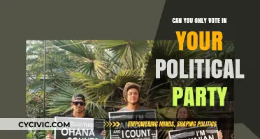 Can You Only Vote in Your Political Party? Understanding Voting Rules