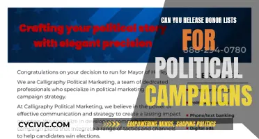 Should Campaigns Reveal Donor Lists?