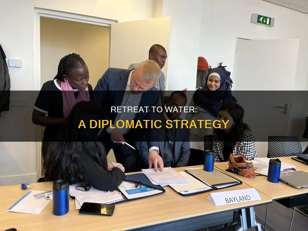 can you retreat to water in diplomacy