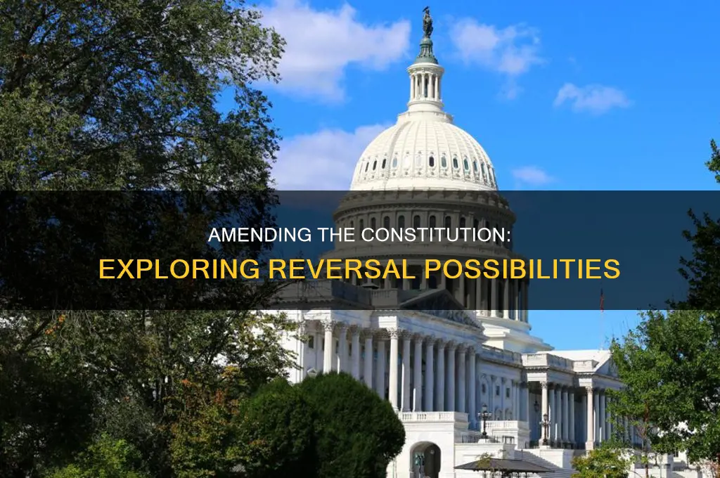 can you revert constitutional amendments